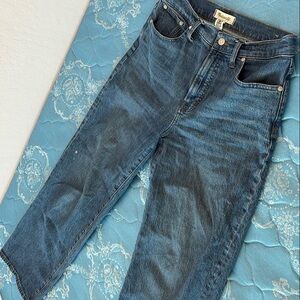 Blue Denim Jeans vintage wide leg
